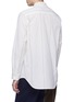Back View - Click To Enlarge - UMA WANG - 'Tino' chest pocket stripe shirt