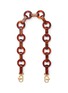 Main View - Click To Enlarge - MARK CROSS - Tortoiseshell effect chain shoulder strap