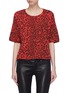 Main View - Click To Enlarge - NSF - 'Guero' leopard print French terry T-shirt