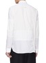 Back View - Click To Enlarge - THE VIRIDI-ANNE - Stripe patchwork shirt