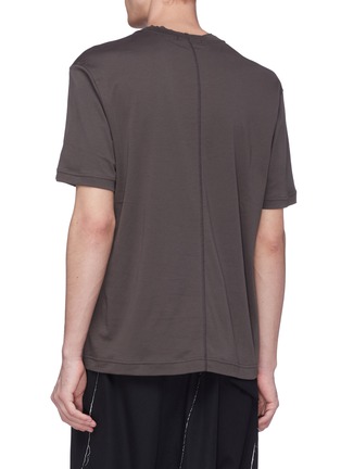 Back View - Click To Enlarge - THE VIRIDI-ANNE - Chest pocket T-shirt
