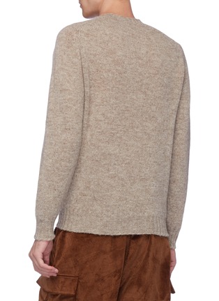 Back View - Click To Enlarge - E. TAUTZ - 'Shetland' wool sweater