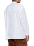 Back View - Click To Enlarge - E. TAUTZ - 'Lineman' Mandarin collar oversized boxy shirt