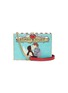 Main View - Click To Enlarge - CECILIA MA - 'Romeo and Juliet' Swarovski crystal embellished patch box clutch