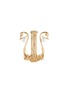 Main View - Click To Enlarge - CENTAURI LUCY - 'Musica Harp' diamond Akoya pearl 18k yellow gold brooch