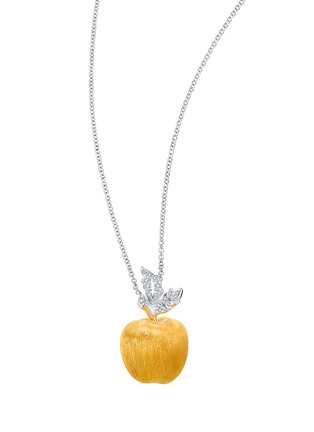 Main View - Click To Enlarge - CENTAURI LUCY - The Golden Apple' Diamond 18k Gold Necklace