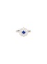 Main View - Click To Enlarge - CENTAURI LUCY - 'Tamara' diamond sapphire 18k white gold ring