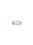 Main View - Click To Enlarge - CENTAURI LUCY - Hyacinth' diamond emerald 18k white gold bottom Crown ring