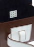 Detail View - Click To Enlarge - TRADEMARK - 'Greta' colourblock leather crossbody bag