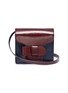 Main View - Click To Enlarge - TRADEMARK - 'Greta' colourblock leather crossbody bag