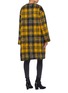 Back View - Click To Enlarge - AMIRI - Check plaid brushed mohair cardigan coat