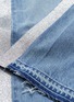  - AMIRI - Glitter stripe outseam straight leg jeans