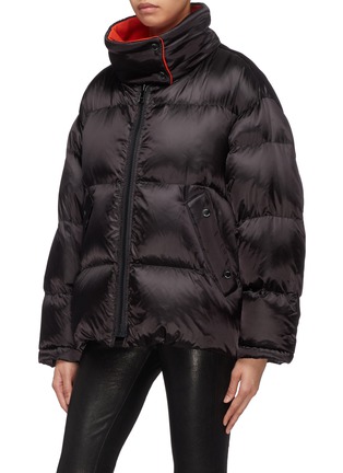 Detail View - Click To Enlarge - YVES SALOMON ARMY - Lambskin shearling lined down puffer jacket