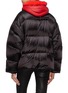 Back View - Click To Enlarge - YVES SALOMON ARMY - Lambskin shearling lined down puffer jacket