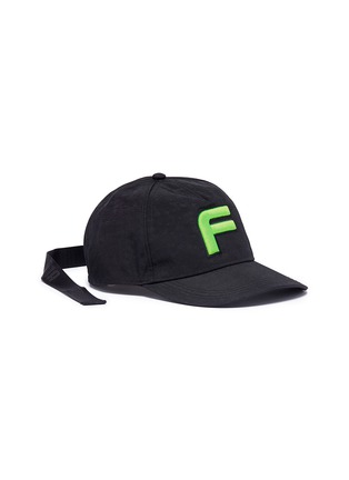 Main View - Click To Enlarge - 10678 - 'F' embroidered baseball cap