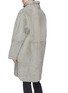 Back View - Click To Enlarge - YVES SALOMON - Reversible lambskin shearling coat