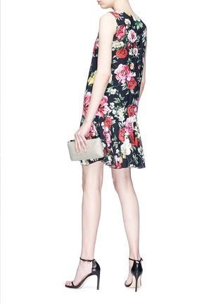 Figure View - Click To Enlarge - - - Floral print cady A-line dress