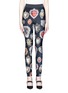 Main View - Click To Enlarge - - - Sacred heart print sitrrup leggings