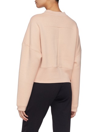 Back View - Click To Enlarge - T BY ALEXANDER WANG - Dropped shoulder sweatshirt