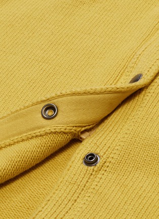Detail View - Click To Enlarge - T BY ALEXANDER WANG - Snap button front knit skirt