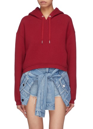 Main View - Click To Enlarge - T BY ALEXANDER WANG - Drawstring hoodie
