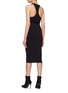Back View - Click To Enlarge - T BY ALEXANDER WANG - Ruched panel racerback tank dress