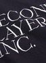  - SECOND/LAYER - Logo embroidered sweatshirt