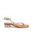 Main View - Click To Enlarge - LOQ - 'Ara' ankle tie leather strappy sandals