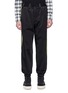 Main View - Click To Enlarge - SONG FOR THE MUTE - Stripe outseam satin jogging pants