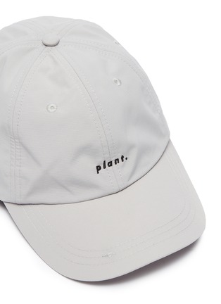 Detail View - Click To Enlarge - SONG FOR THE MUTE - 'Plant.' slogan embroidered baseball cap