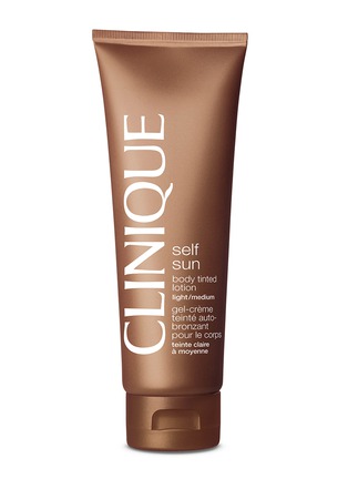 Main View - Click To Enlarge - CLINIQUE - Self Sun™ Body Tinted Lotion – Light/Medium 125ml