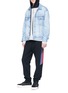 Figure View - Click To Enlarge - ALEXANDER WANG - AWG' stripe outseam sweatpants