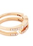 Detail View - Click To Enlarge - LC COLLECTION JEWELLERY - Versatile' diamond 18k rose gold ring