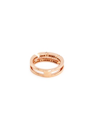 Figure View - Click To Enlarge - LC COLLECTION JEWELLERY - Diamond 18k rose gold eternity ring