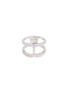 Main View - Click To Enlarge - LC COLLECTION JEWELLERY - Diamond 18k white gold cutout ring