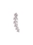 LC COLLECTION JEWELLERY - Diamond 18k white gold star ear climbers
