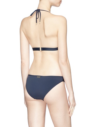 Back View - Click To Enlarge - STELLA MCCARTNEY - 'Sky Captain' scalloped halterneck bikini top