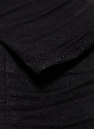  - AMIRI - 'MX1' pleated bandana patch ripped skinny jeans