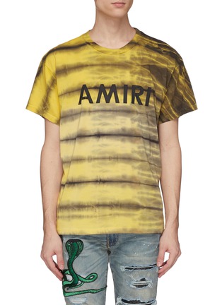 Main View - Click To Enlarge - AMIRI - Logo print tie-dye T-shirt