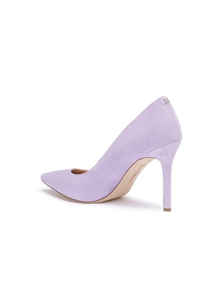 Detail View - Click To Enlarge - SAM EDELMAN - 'Hazel' suede pumps