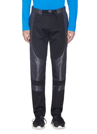 Main View - Click To Enlarge - ADIDAS X OYSTER HOLDINGS - '48 Hour' 3-Stripes outseam panelled track pants