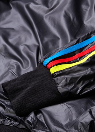  - ADIDAS X OYSTER HOLDINGS - '48 Hour' 3-Stripes sleeve reversible zip hoodie