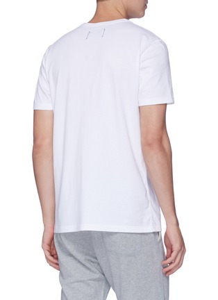 Back View - Click To Enlarge - REIGNING CHAMP - 'Gym' logo print T-shirt