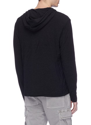 Back View - Click To Enlarge - JAMES PERSE - Double layered hoodie