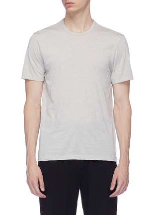 Main View - Click To Enlarge - JAMES PERSE - Cotton-cashmere T-shirt