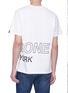 Back View - Click To Enlarge - RAG & BONE - Logo print T-shirt