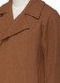 Detail View - Click To Enlarge - ATTACHMENT - Detachable hood wool-cashmere melton coat