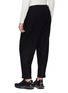 Back View - Click To Enlarge - ATTACHMENT - Pleated wool-cashmere melton jogging pants