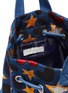 Detail View - Click To Enlarge - STELLA MCCARTNEY - 'Gardenia' star heart jacquard kids drawstring backpack