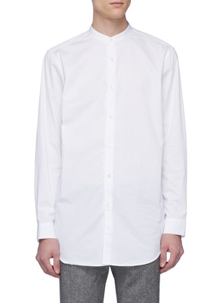 Main View - Click To Enlarge - THEORY - 'Kier' Mandarin collar shirt